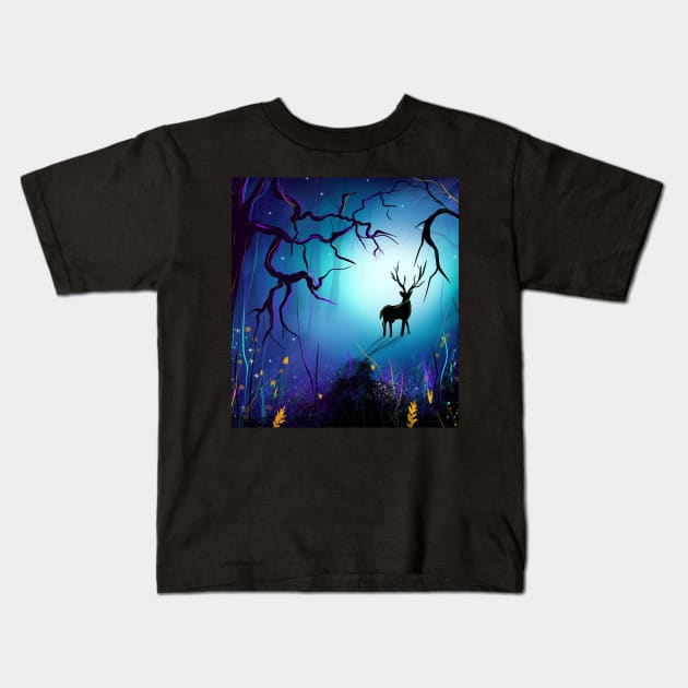 Deer Kids T-Shirt by Artistry Vibes